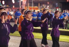 おはら祭（夜まつり）に参加しました